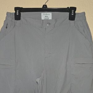 L.L. Bean Men's Cargo Pants in Gray
